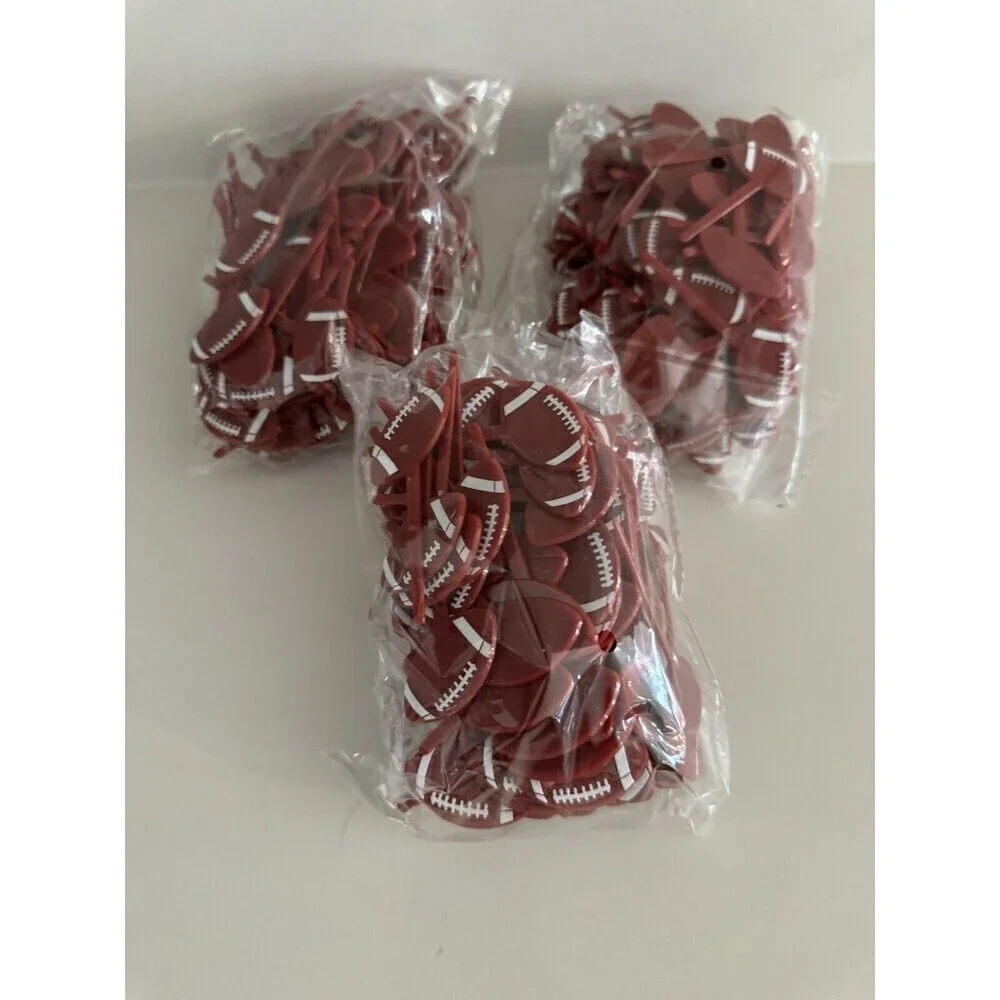 Football Molded Party Picks Football Cocktail Picks 300 PCS pack